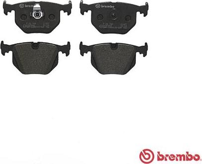 Brembo P 06 044 - Kit pastiglie freno, Freno a disco autozon.pro