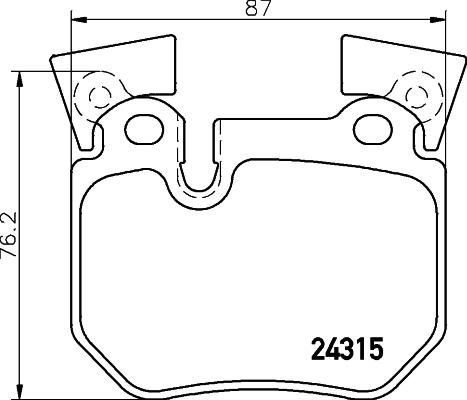 Brembo P 06 059 - Kit pastiglie freno, Freno a disco autozon.pro