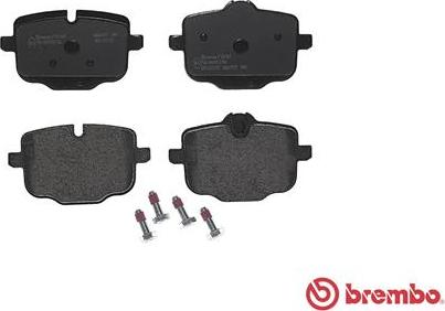 Brembo P 06 061 - Kit pastiglie freno, Freno a disco autozon.pro