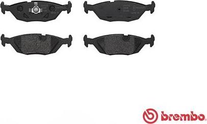 Brembo P 06 009 - Kit pastiglie freno, Freno a disco autozon.pro