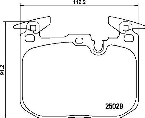 Brembo P 06 088 - Kit pastiglie freno, Freno a disco autozon.pro