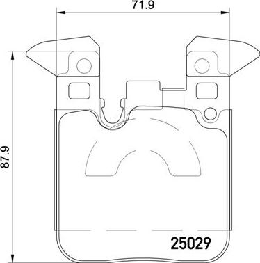 Brembo P 06 087 - Kit pastiglie freno, Freno a disco autozon.pro