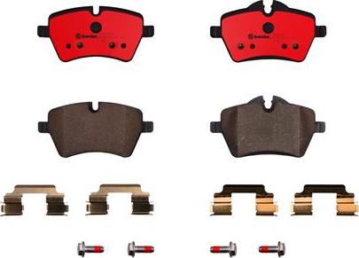 Brembo P06036N - Kit pastiglie freno, Freno a disco autozon.pro