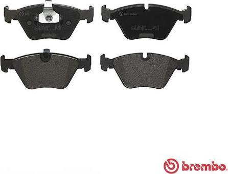 Brembo P 06 022 - Kit pastiglie freno, Freno a disco autozon.pro