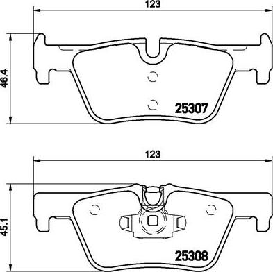 Brembo P 06 071X - Kit pastiglie freno, Freno a disco autozon.pro