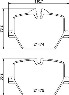 Brembo P 06 116 - Kit pastiglie freno, Freno a disco autozon.pro