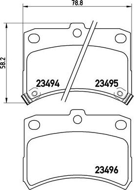 Brembo P 16 009 - Kit pastiglie freno, Freno a disco autozon.pro