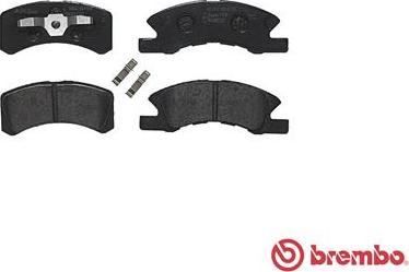 Brembo P 16 011 - Kit pastiglie freno, Freno a disco autozon.pro