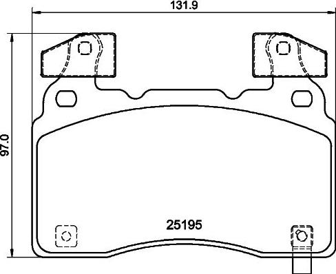 Brembo P 10 064 - Kit pastiglie freno, Freno a disco autozon.pro