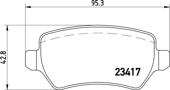 Brembo P 10 013 - Kit pastiglie freno, Freno a disco autozon.pro