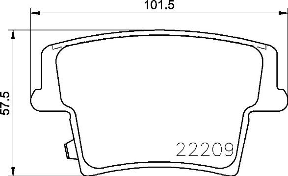 Brembo P 11 040 - Kit pastiglie freno, Freno a disco autozon.pro