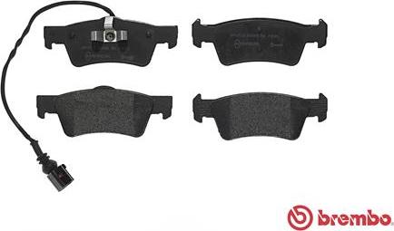 Brembo P 85 091 - Kit pastiglie freno, Freno a disco autozon.pro