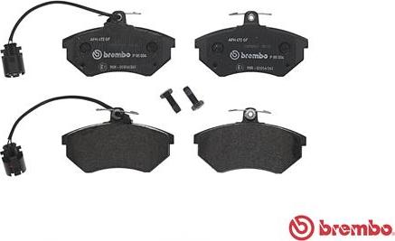 Brembo P 85 034 - Kit pastiglie freno, Freno a disco autozon.pro