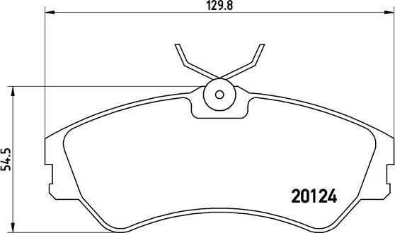 Brembo P 85 028 - Kit pastiglie freno, Freno a disco autozon.pro