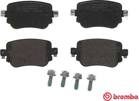 Brembo P 85 140 - Kit pastiglie freno, Freno a disco autozon.pro