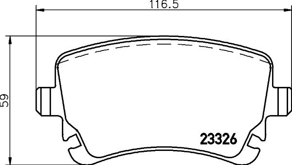 Brembo P 85 143 - Kit pastiglie freno, Freno a disco autozon.pro