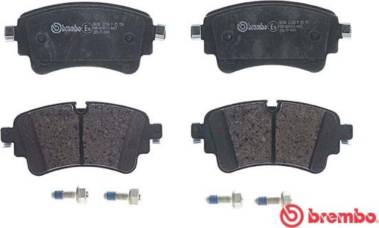 Brembo P 85 154 - Kit pastiglie freno, Freno a disco autozon.pro