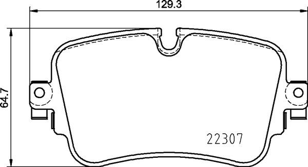 Brembo P 85 161 - Kit pastiglie freno, Freno a disco autozon.pro