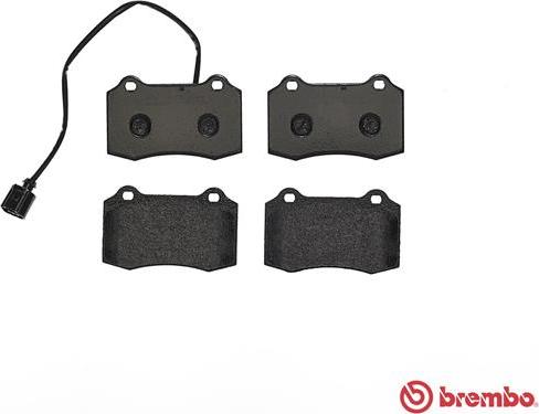 Brembo P 85 104 - Kit pastiglie freno, Freno a disco autozon.pro