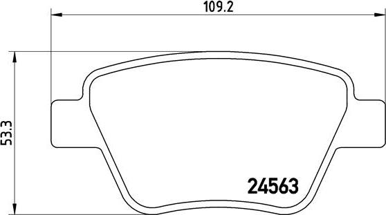 Brembo P 85 114 - Kit pastiglie freno, Freno a disco autozon.pro