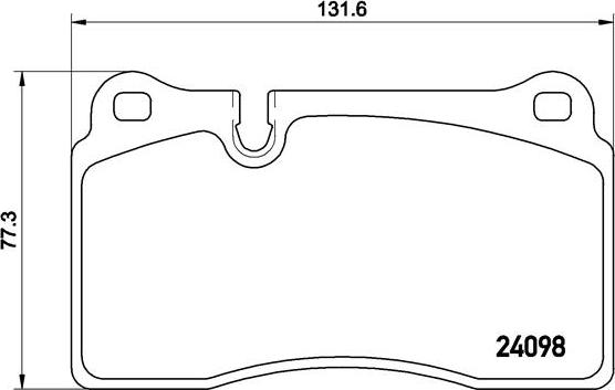 Brembo P 85 110 - Kit pastiglie freno, Freno a disco autozon.pro