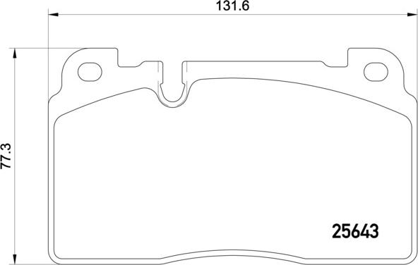 Brembo P 85 122 - Kit pastiglie freno, Freno a disco autozon.pro