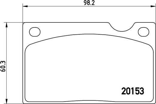 Brembo P 86 003 - Kit pastiglie freno, Freno a disco autozon.pro