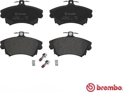 Brembo P 86 017 - Kit pastiglie freno, Freno a disco autozon.pro