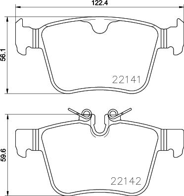 Brembo P 86 029 - Kit pastiglie freno, Freno a disco autozon.pro