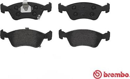 Brembo P 83 041 - Kit pastiglie freno, Freno a disco autozon.pro