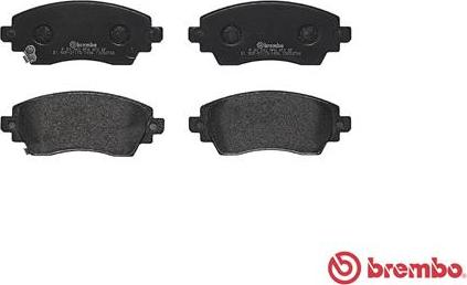 Brembo P 83 042 - Kit pastiglie freno, Freno a disco autozon.pro