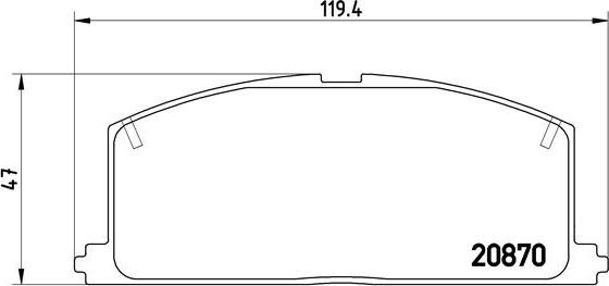 Brembo P 83 011 - Kit pastiglie freno, Freno a disco autozon.pro