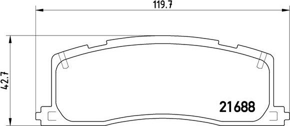 Brembo P 83 030 - Kit pastiglie freno, Freno a disco autozon.pro