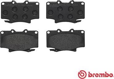 Brembo P 83 025 - Kit pastiglie freno, Freno a disco autozon.pro