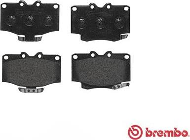 Brembo P 83 026 - Kit pastiglie freno, Freno a disco autozon.pro