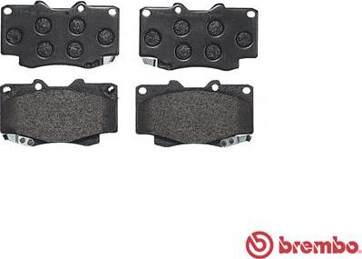 Brembo P 83 151 - Kit pastiglie freno, Freno a disco autozon.pro