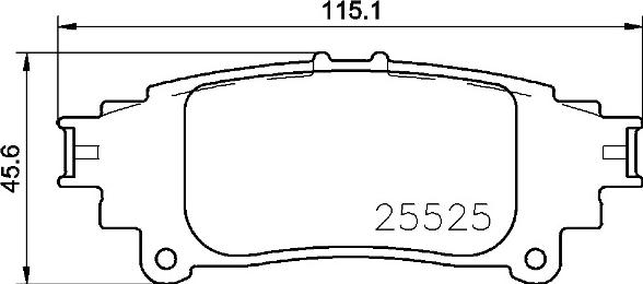 Brembo P 83 153 - Kit pastiglie freno, Freno a disco autozon.pro