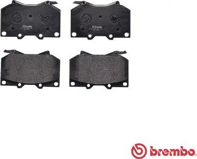 Brembo P 83 108 - Kit pastiglie freno, Freno a disco autozon.pro