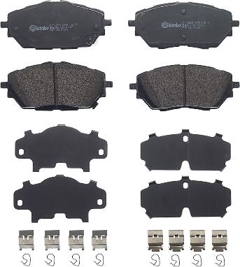 Brembo P 83 171 - Kit pastiglie freno, Freno a disco autozon.pro