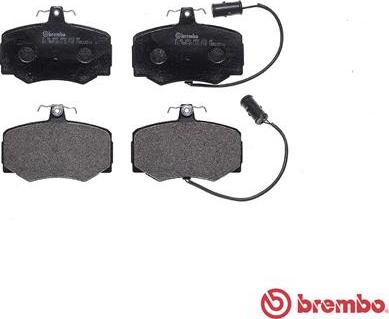 Brembo P 36 005 - Kit pastiglie freno, Freno a disco autozon.pro