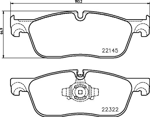 Brembo P 36 035 - Kit pastiglie freno, Freno a disco autozon.pro