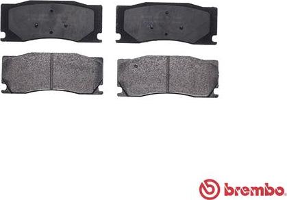 Brembo P 36 023 - Kit pastiglie freno, Freno a disco autozon.pro