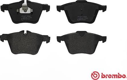 Brembo P 36 027 - Kit pastiglie freno, Freno a disco autozon.pro