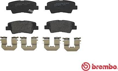 Brembo P 30 047 - Kit pastiglie freno, Freno a disco autozon.pro