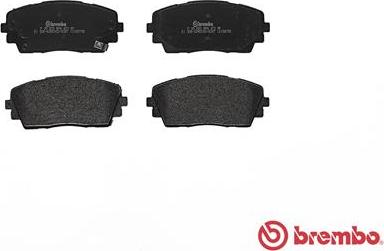 Brembo P 30 053 - Kit pastiglie freno, Freno a disco autozon.pro