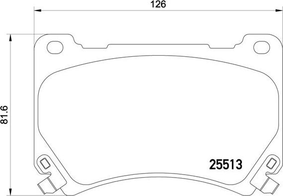 Brembo P 30 052 - Kit pastiglie freno, Freno a disco autozon.pro