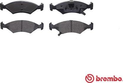 Brembo P 30 062 - Kit pastiglie freno, Freno a disco autozon.pro