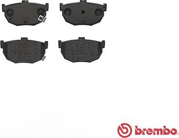 Brembo P 30 003 - Kit pastiglie freno, Freno a disco autozon.pro