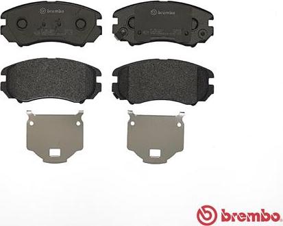 Brembo P 30 018 - Kit pastiglie freno, Freno a disco autozon.pro