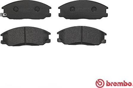 Brembo P 30 013 - Kit pastiglie freno, Freno a disco autozon.pro